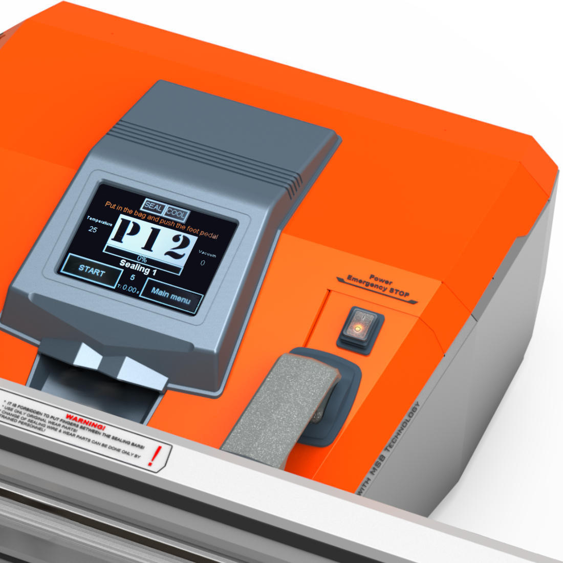 I-Variante high performance industrial impulse sealer program settings